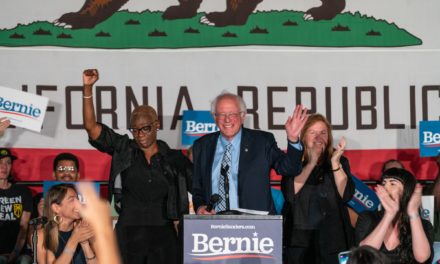 Bernie Rallies His Base in Downtown San Francisco