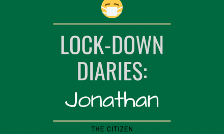 Lock-down Diaries: Jonathan