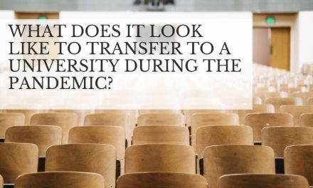 What does is it like to transfer to a university during the pandemic?