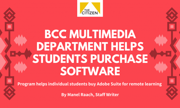 BCC Multimedia Department Helps Students Purchase Software