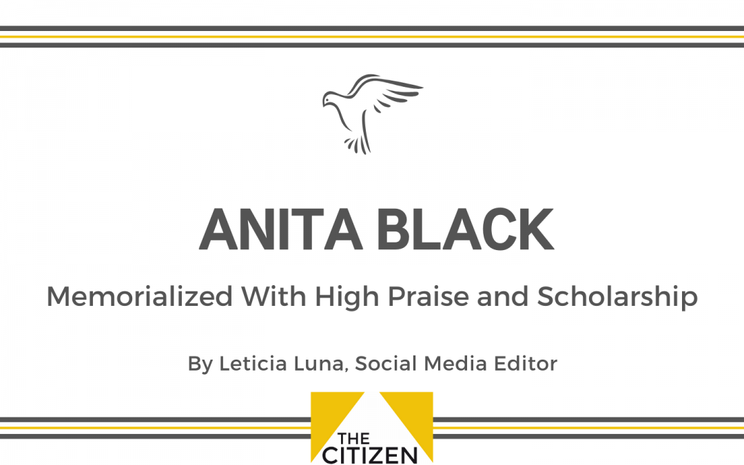 Anita Black Memorialized With High Praise and Scholarship