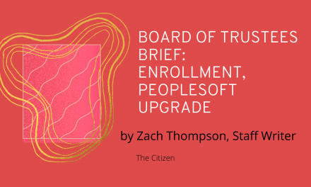 Board of Trustees Meeting Focuses on Enrollment, PeopleSoft Upgrade