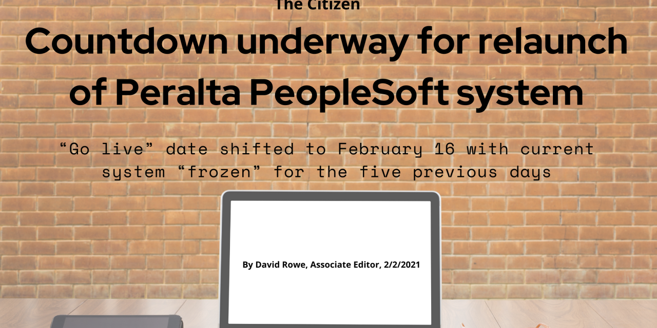 Countdown underway for relaunch of Peralta PeopleSoft system
