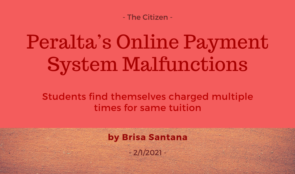 Peralta’s Online Payment System Malfunctions