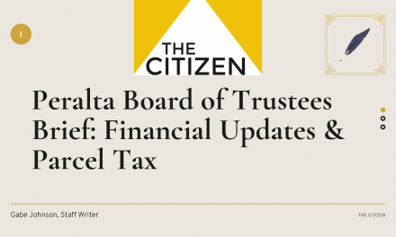 Peralta Board of Trustees Brief: Financial Updates & Parcel Tax