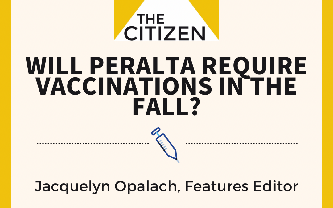 Will Peralta Require Vaccinations in the Fall?