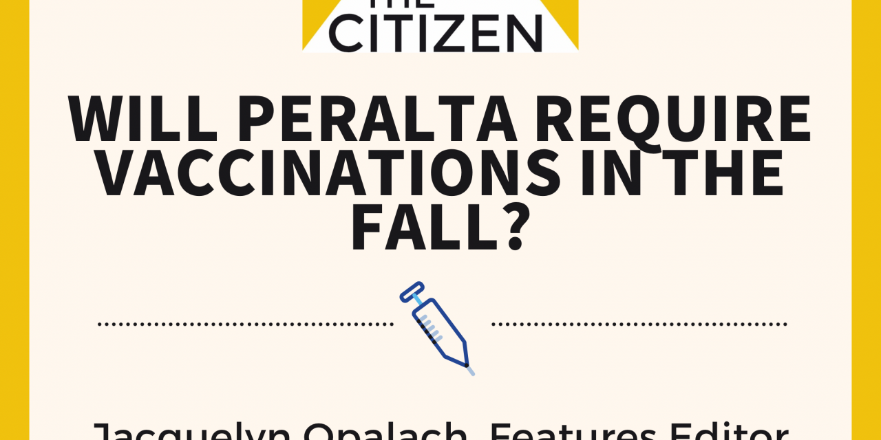 Will Peralta Require Vaccinations in the Fall?