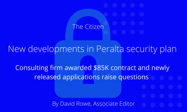 New Developments in Peralta Security Plan