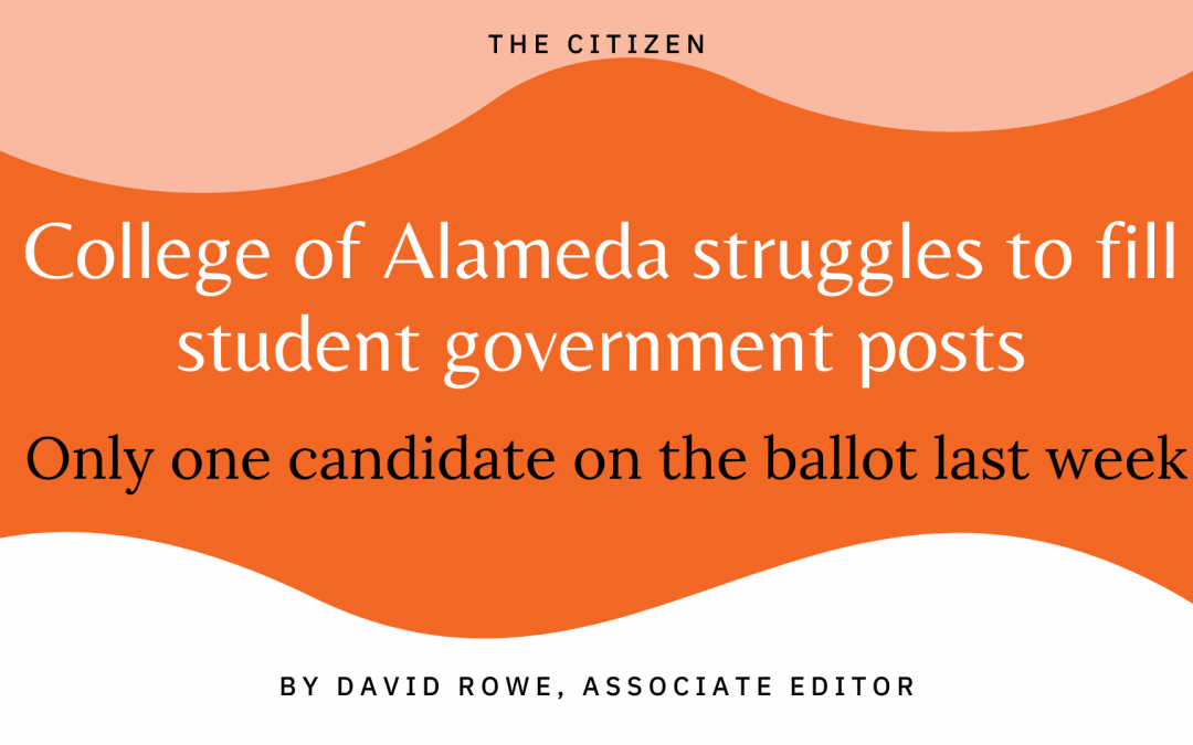 College of Alameda struggles to fill student government posts