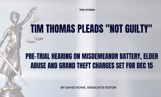 Tim Thomas pleads “not guilty”