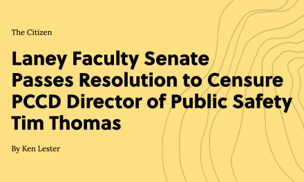 Laney Faculty Senate Passes Resolution to Censure PCCD Director of Public Safety Tim Thomas