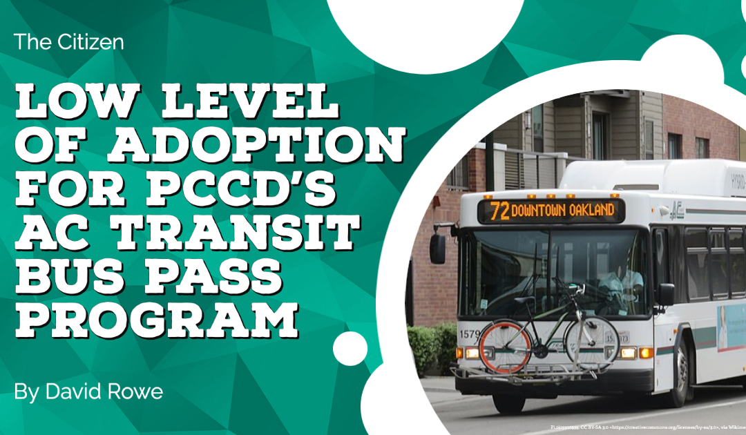 Low Level of Adoption for PCCD’s AC Transit Bus Pass Program