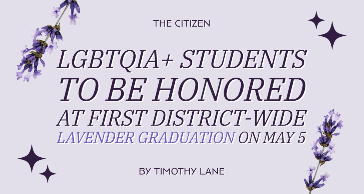 LGBTQIA+ Students To Be Honored At First District-wide Lavender Graduation on May 5